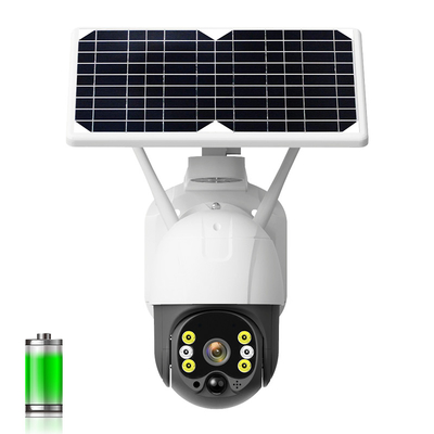 دوربین مداربسته پنل خورشیدی ضد آب Alarm Push Tuya 4G Solar PTZ تشخیص حرکت