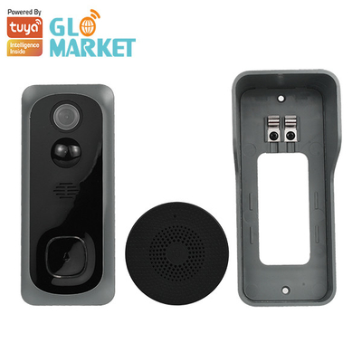 Glomarket 1080P Wireless Tuya Doorbell Battery Outdoor Vision Night Vision Smart Video Doorbell