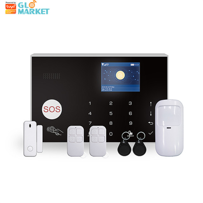 سیستم زنگ هشدار خانه هوشمند تویا الکسا سیستم هشدار پیامکی بی سیم Wifi 4G کنترل صوتی گوگل