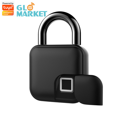 قفل اثر انگشت بدون کلید Tuya IP65 ضد آب شارژ USB آلیاژ روی