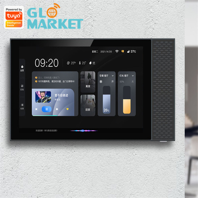 خانه هوشمند Tuya Zigbee Gateway Wifi 7 اینچی BLE Music Wall Touch Screen Control Panel Smart
