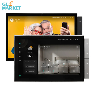 پنل کنترل صفحه لمسی خانه هوشمند USB FHD ساخته شده در Zigbee Ble Gateway