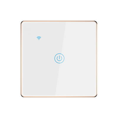 OEM محصول جدید اتحادیه اروپا UK استاندارد Wifi لمسی قاب آلومینیومی هوشمند Wifi Home سوئیچ هوشمند Tuya