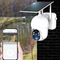دوربین هوشمند ضد آب با برق خورشیدی در فضای باز، تشخیص حرکت PIR با صدای دو طرفه