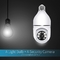 Tuya Wifi 3mp Bulb IP Camera Full HD Smart Home Security دوربین بی سیم با نور