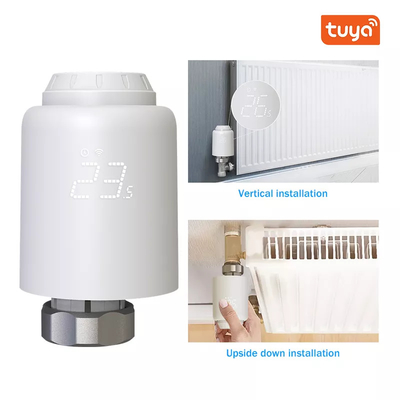 دریچه محرک رادیاتور Wifi / ترموستات هوشمند Zigbee Alexa / Google Voice Control