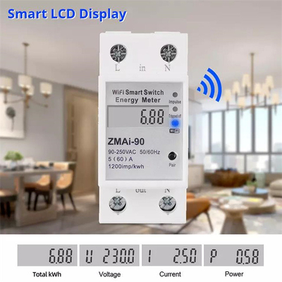کنترل از راه دور صفحه نمایش LCD هوشمند Wifi مانیتورینگ Tuya