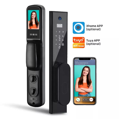 کارت دیجیتالی قفل درب هوشمند Tuya Smart WiFi اثر انگشت چهره