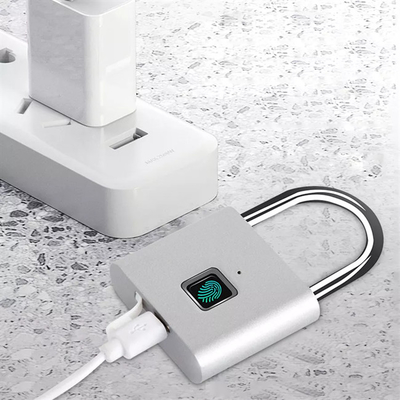 قفل هوشمند اثرانگشت کنترل برنامه Tuya شارژ USB بدون کلید برای کشو چمدان درب