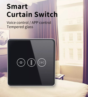 سوئیچ پرده هوشمند WiFi/Zigbee کنترل صوتی سوئیچ صفحه لمسی دستیار Google