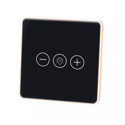 ریموت کنترل صوتی پنل شیشه ای سوئیچ دیمر هوشمند Glomarket Tuya Wifi