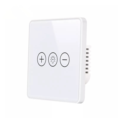 پنل شیشه ای کنترل از راه دور صدای سوئیچ دیمر هوشمند Glomarket Tuya Wifi