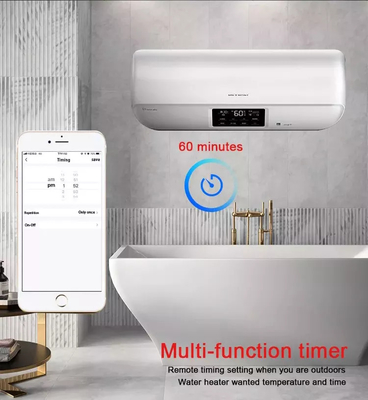Wifi Tuya هوشمند آبگرمکن سوئیچ دکمه لمسی شیشه ای برنامه کنترل/کنترل صوتی