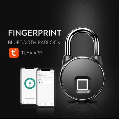 ضد سرقت اثر انگشت بدون کلید USB قفل هوشمند آلیاژ روی Tuya
