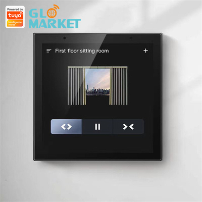 کنترل پنل هوشمند Wifi کنترل از راه دور IR Tuya Zigbee Gateway 4 اینچی