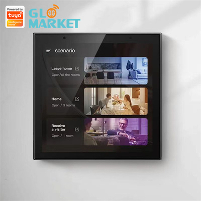 کنترل پنل هوشمند Wifi کنترل از راه دور IR Tuya Zigbee Gateway 4 اینچی