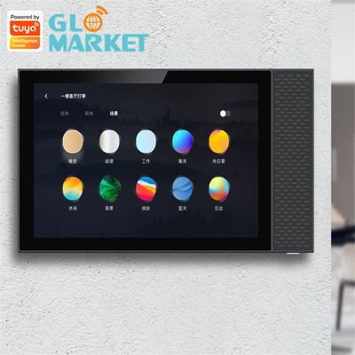 خانه هوشمند Tuya Zigbee Gateway Wifi 7 اینچی BLE Music Wall Touch Screen Control Panel Smart