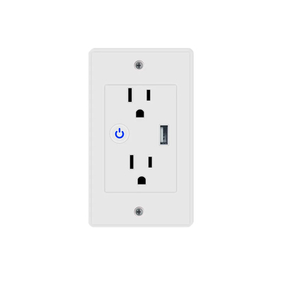 سوکت برقی هوشمند پریز برق وای فای تویا 2.4 گیگاهرتز با 1 پورت USB