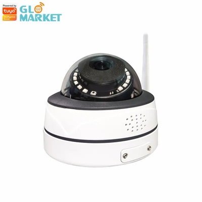 دوربین 5 مگاپیکسلی وای فای NVR POE هوشمند Tuya دوربین مداربسته IP Dome IR ضد خرابکاری
