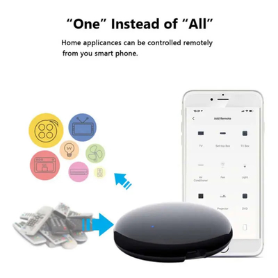 برنامه یونیورسال Smart Zigbee IR Remote Controller Tuya برای پنکه تهویه مطبوع تلویزیون