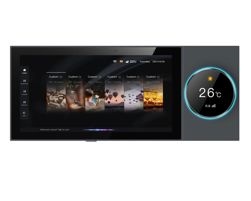 مرکز کنترل خانه هوشمند Glomarket صفحه نمایش لمسی 6 اینچی Tuya Zigbee Gateway