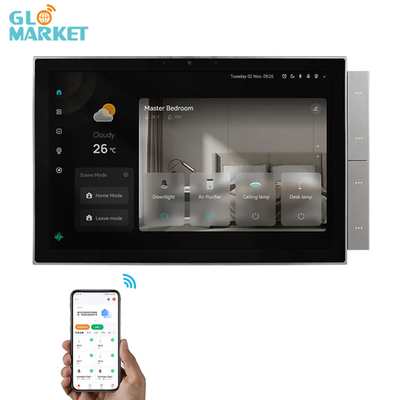 پنل کنترل صفحه لمسی خانه هوشمند USB FHD ساخته شده در Zigbee Ble Gateway