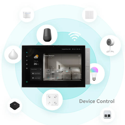 پنل کنترل صفحه لمسی خانه هوشمند USB FHD ساخته شده در Zigbee Ble Gateway