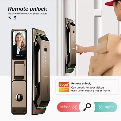گلومارکت شناسايي چهره 3D اثر انگشت تويا Wifi قفل هوشمند ديجيتالي