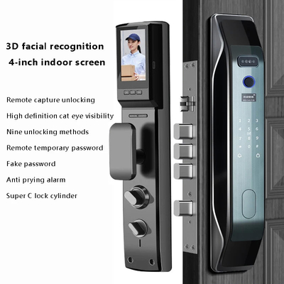 گلومارکت تویا Smart 3D Face اپلیکیشن قفل درب کاملا اتوماتیک از راه دور باز کردن قفل اثر انگشت هوشمند قفل درب هوشمند برای خانه هوشمند