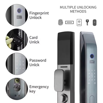 گلومارکت تویا Smart 3D Face اپلیکیشن قفل درب کاملا اتوماتیک از راه دور باز کردن قفل اثر انگشت هوشمند قفل درب هوشمند برای خانه هوشمند