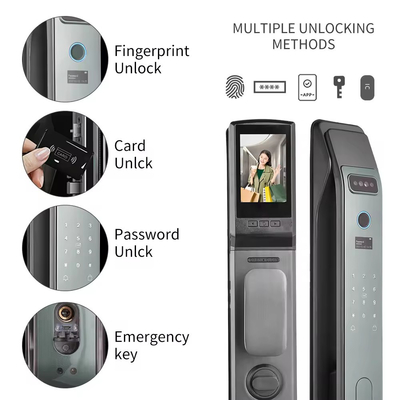 گلومارکت تویا Smart 3D Face اپلیکیشن قفل درب کاملا اتوماتیک از راه دور باز کردن قفل اثر انگشت هوشمند قفل درب هوشمند برای خانه هوشمند