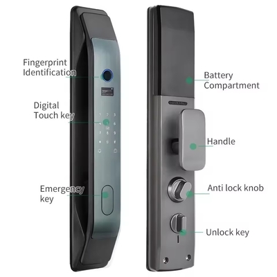گلومارکت تویا Smart 3D Face اپلیکیشن قفل درب کاملا اتوماتیک از راه دور باز کردن قفل اثر انگشت هوشمند قفل درب هوشمند برای خانه هوشمند