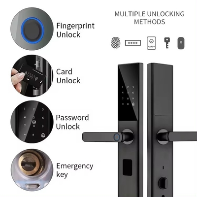 گلومارکت تویا Smart WiFi کد قفل درب دیجیتال RFID IC Card اپلیکیشن تلفن هوشمند باز کردن قفل هوشمند اثر انگشت بیومتریک
