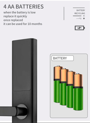 گلومارکت تویا Smart WiFi کد قفل درب دیجیتال RFID IC Card اپلیکیشن تلفن هوشمند باز کردن قفل هوشمند اثر انگشت بیومتریک