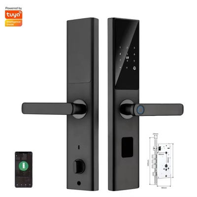 گلومارکت تویا Smart WiFi کد قفل درب دیجیتال RFID IC Card اپلیکیشن تلفن هوشمند باز کردن قفل هوشمند اثر انگشت بیومتریک