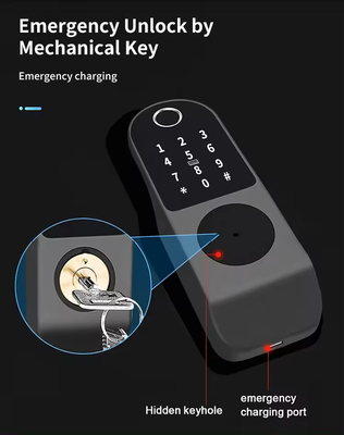 گلومارکت تویا ضد آب دیجیتال TTLock از راه دور باز کردن دو طرفه اثر انگشت قفل هوشمند