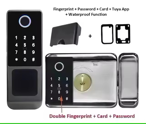 گلومارکت تویا ضد آب دیجیتال TTLock از راه دور باز کردن دو طرفه اثر انگشت قفل هوشمند