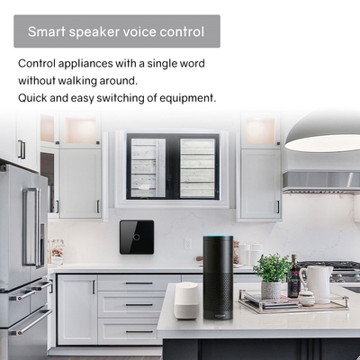 گلومارکت هوشمند اتحادیه اروپا / انگلستان 1-4Gang Switch دیوار WIFI/Zigbee Glass Panel Light Switch Tuya Smart Switch با گوگل الکسا