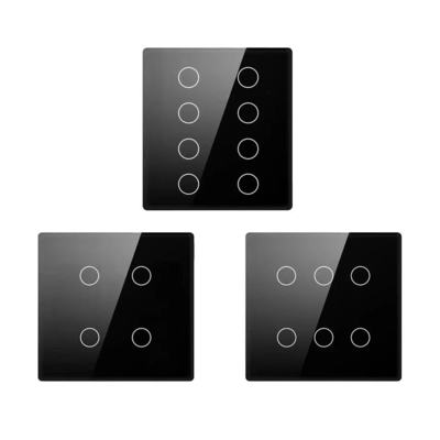 گلومارکت Smart Wifi Brazil 118*124 سوئیچ کار با گوگل الکسا دستیار تویا سوئیچ هوشمند برای خانه