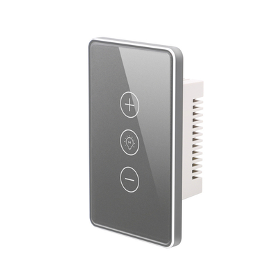 گلومارکت دیجیتال هوشمند سوئیچ نور وای فای Dimmer بی سیم شیشه لمسی دیوار نور سوئیچ پانل Tuya کنترل از راه دور با الکسا