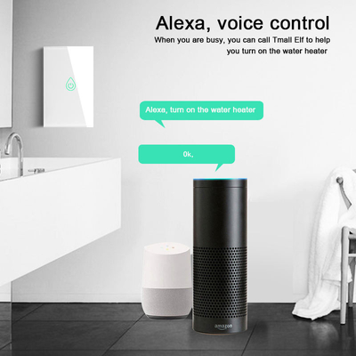 گلومارکت تویا وای فای سوئیچ آبگرمکن هوشمند APP کنترل از راه دور US Boiler Touch Switch با الکسا گوگل برای خانه هوشمند