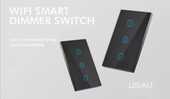 گلومارکت ایالات متحده استاندارد Dimmer بدون سیم سوئیچ الکتریکی Smart Switch هوشمند دیوار Dimmer روشنایی سوئیچ هوشمند خانه اتوماسیون