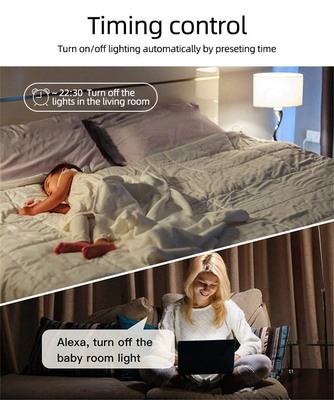 گلومارکت ایالات متحده استاندارد Dimmer بدون سیم سوئیچ الکتریکی Smart Switch هوشمند دیوار Dimmer روشنایی سوئیچ هوشمند خانه اتوماسیون
