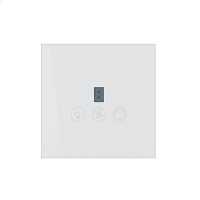 گلومارکت Tuya Wifi Smart Fan Switch Tuya Smart Switch فان سرعت نور روشن و خاموش کنترل صوتی کنترل EU / US استاندارد