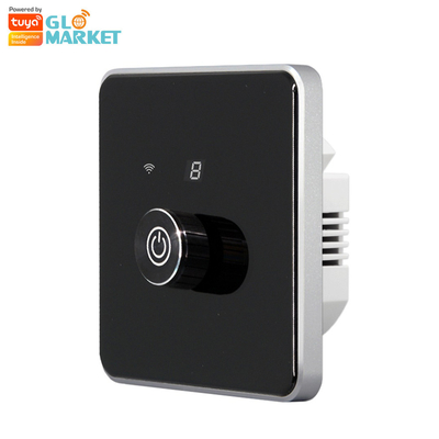 گلومارکت Smart Home Dimmer Switch Tuya Zigbee کنترل صوتی دکمه کمر تنظیم روشنایی با صفحه نمایش دیجیتال