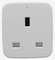 پریز برق هوشمند CE 10A سوکت امنیتی خانه هوشمند Zigbee دیواری انگلستان