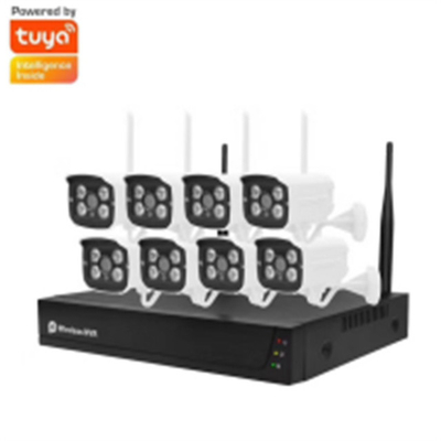 4/8 کانال وای فای دوربین مدار بسته بی سیم 1080P HD NVR سیستم لینوکس جاسازی شده