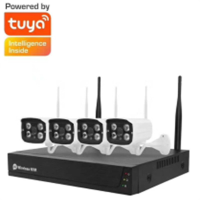 4/8 کانال وای فای دوربین مدار بسته بی سیم 1080P HD NVR سیستم لینوکس جاسازی شده