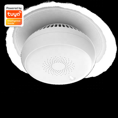 کاور پلاستیکی زنگ هوشمند سنسور تشخیص دود Zigbee سنسور خانگی کنترل اپلیکیشن Tuya