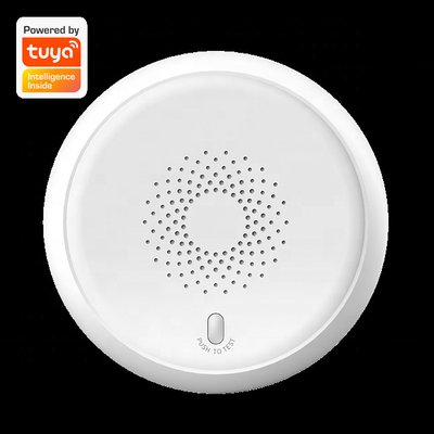 کاور پلاستیکی زنگ هوشمند سنسور تشخیص دود Zigbee سنسور خانگی کنترل اپلیکیشن Tuya